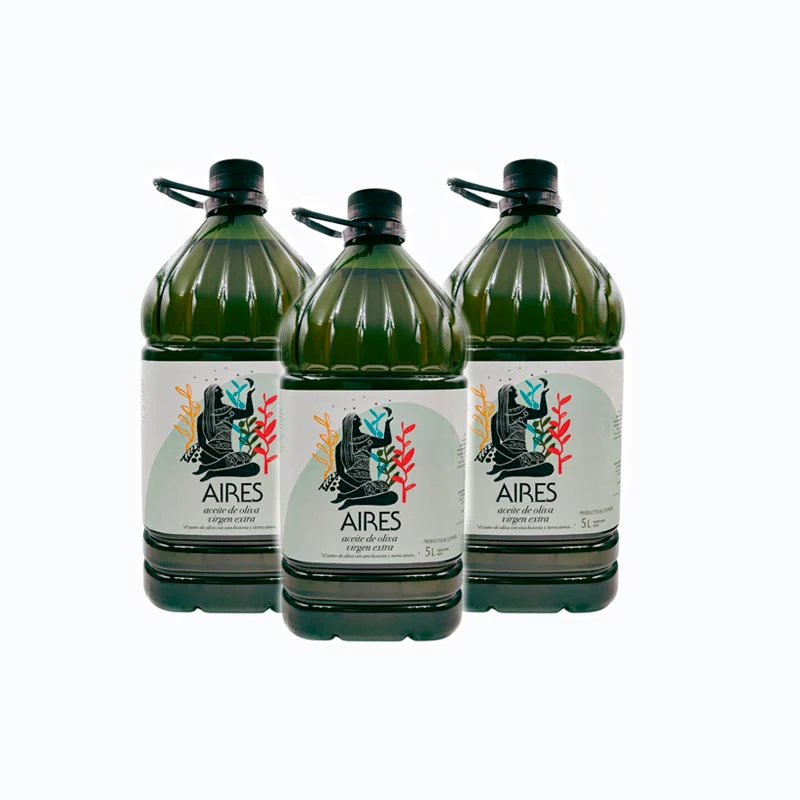Pack 3 Garrafas Aires de Jaén Picual 5 L